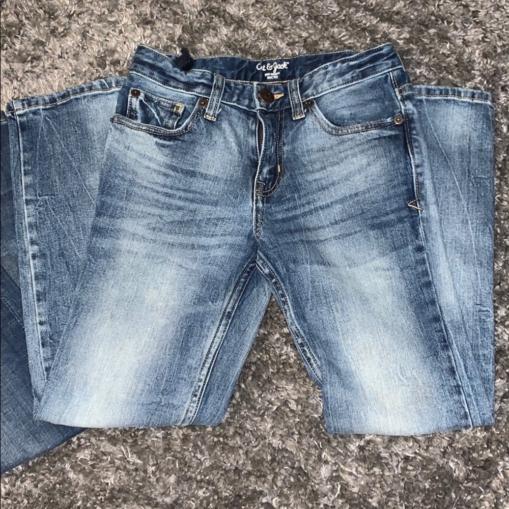 Two bootcut boys jeans